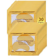 Under Eye Patches, 30 Pairs Gold Eye Mask, Eye Gel Pads With Collagen Treatment for Reducing Dark Circles, Lighten Wrinkle...