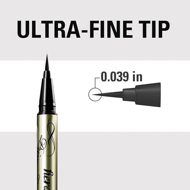 Heroine Make by KISSME Prime Liquid Eyeliner, Super Waterproof, Ultra Fine Tip for Precise Eye Makeup, Stay All Day Long, ...