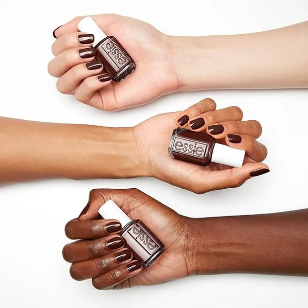 essie Salon-Quality Nail Polish, Vegan, Odd Squad, Rich Brown, Odd Squad Collection, 0.46 fl oz - Product Image