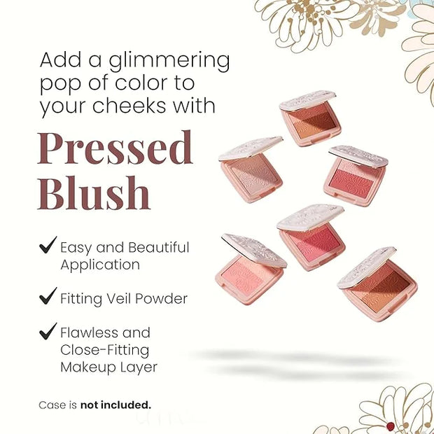 Paul & Joe Pressed Blush Palette Refill Only, Case Sold Separately, Oil-Absorbing Blush Powder, Bi-Color Face Blushes with...