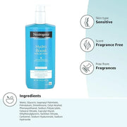 Neutrogena Hydro Boost Body Moisturizing Gel Cream with Hyaluronic Acid, Non-Greasy & Fast Absorbing, Lightweight Hydratin...