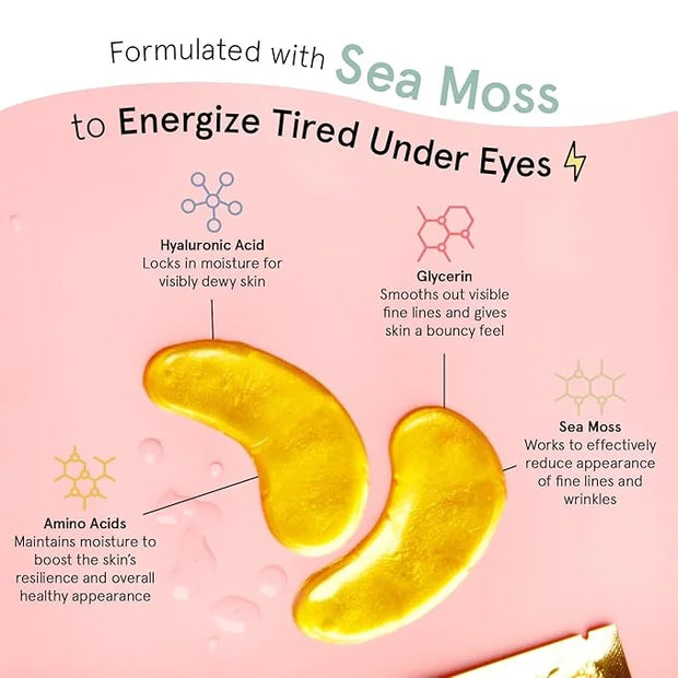 grace & stella Award Winning Under Eye Mask - Travel Essentials - Birthday Gifts for Women - Gel Eye Patches for Dark Circ...