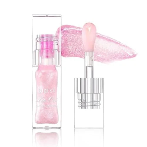 Hydrating Lip Gloss Transparent Lip Care, Magic Color Changing Moisturizing Lip Glow Oil Plumping Glimmer Glow Lipstick, L...
