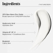 Nécessaire The Mineral Sunscreen SPF 30 PA+++. For The Body. Broad Spectrum. Zinc Oxide, Hyaluronic Acid, Niacinamide. Hyd...