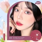 KWOLYKIM 2 In 1 Double Mirror And Matte Lip Gloss, Hydrating Lip Gloss with Essential oil, Liquid Shine Glossy Lip Tint, H...