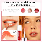 Hydrating Lip Glow Oil, Moisturizing Lip Glow Oil, Nourishing Glossy Transparent Lip Oil, Plumping Lip Oil, Lip Balm, Non-...