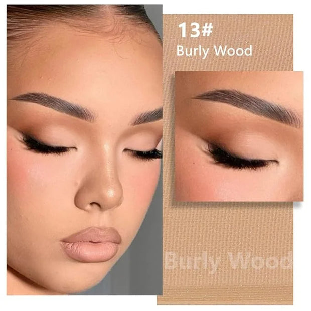 Kaely Pressed Single Eyeshadow Makeup, Light Nude Brown Matte Highly Pigmented Monochrome Eye Shadow Palette, Waterproof N...