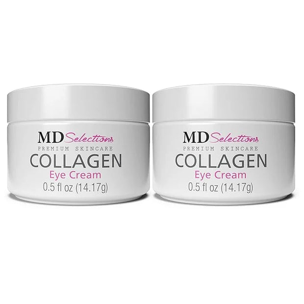 Collagen Eye Cream with Hyaluronic Acid, Under Eye Cream for Puffiness, Under Eye Bags, Hydrating Under Eye Cream, Eye Ski...