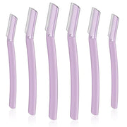 Lasnten 6Pcs Dermaplane Razor Eyebrow Facial Razor for Women Men Single Blade Multipurpose Eyebrow Trimmer Skin Hair Remov...