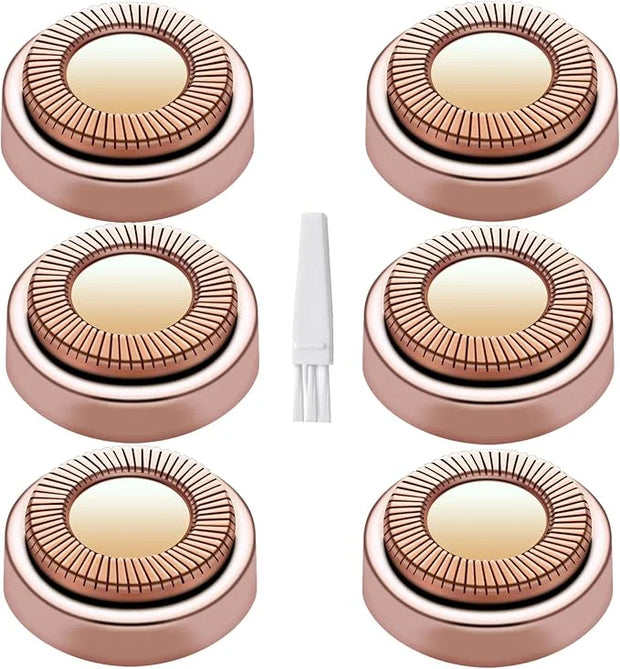 Facial Hair Remover Replacement Heads Gen 1 for Finishing Touch Flawless Facial Hair Removal,Effective Compatible with Fla...