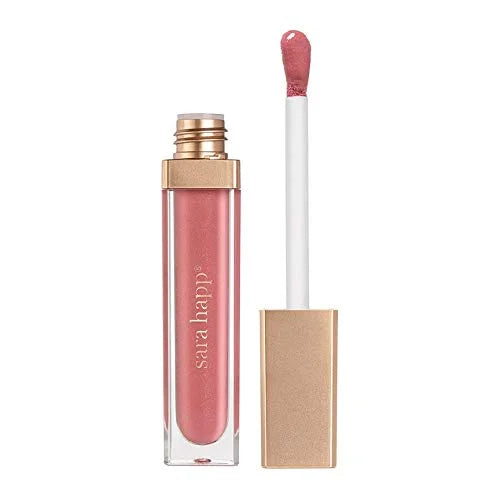 Sara Happ Pink Slip Luxe Gloss with Subtle Shimmer - High-Impact Shine & Long-Lasting Wear, Nourish, Hydrate, and Heal You...