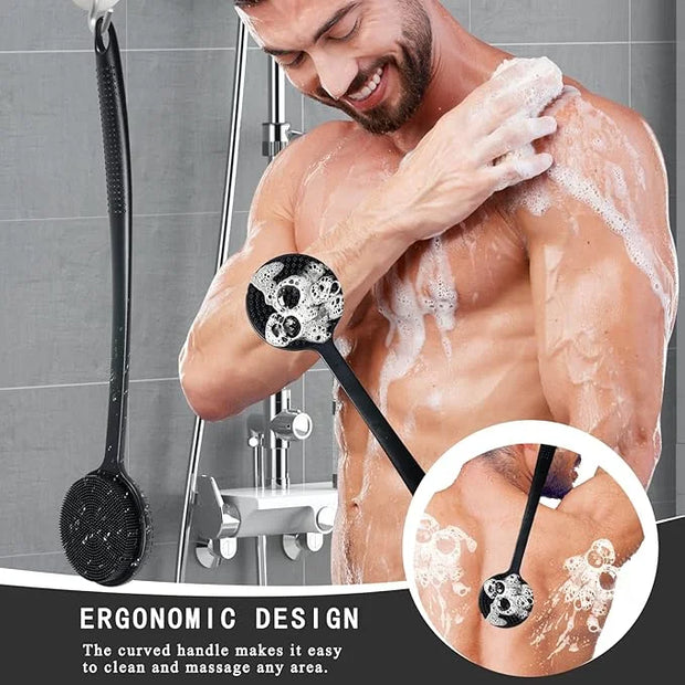 Vwmyq silicone back scrubber for