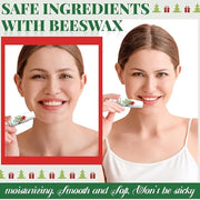 50 Pcs Christmas Lip Balms Mistletoe Supplies