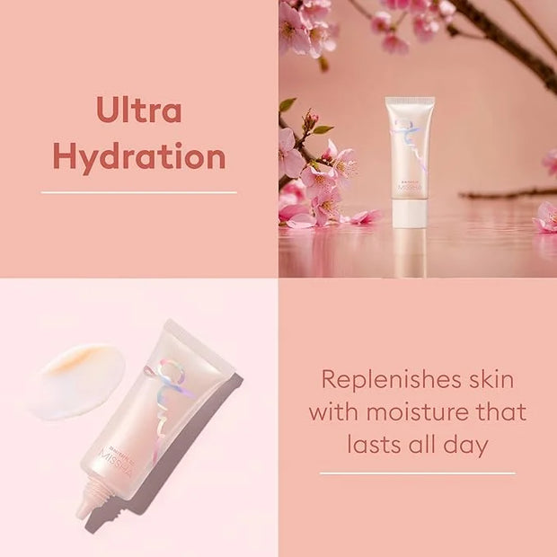 MISSHA Glow Skin Balm 0.68 fl oz/ 20ml, 4-in-1 Primer, Moisturizing Cream, Morning Pack, Luminizing Cream for a Flawless N...