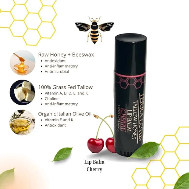 Tallow Lip Balm (3 Pack) -