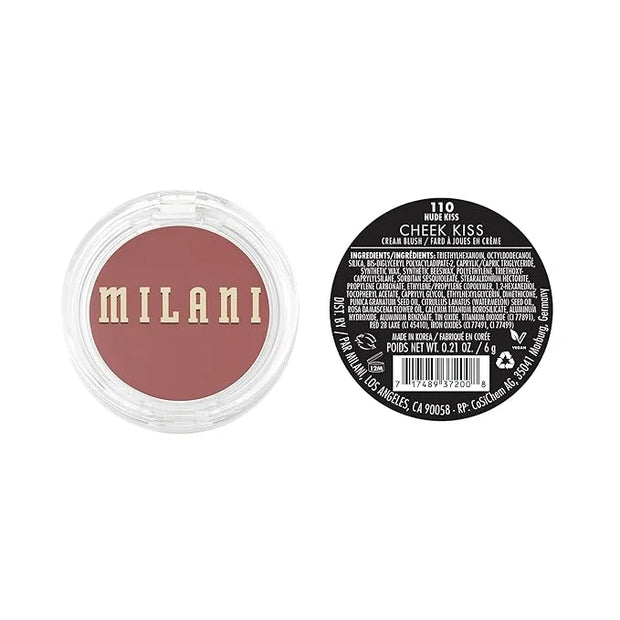 Milani Cheek Kiss Cream Blush- Cream to Gel Blush for Cheek and Lip Tint - Product Image