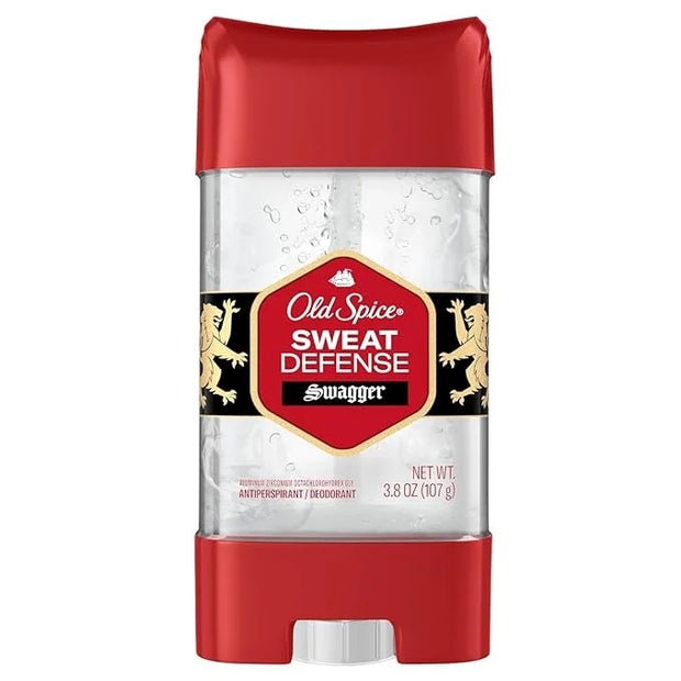 Old Spice Sweat Defense Antiperspirant Deodorant for Men, 24/7 Sweat & Odor Protection, Lasting Freshness, Clear Gel, Swag...