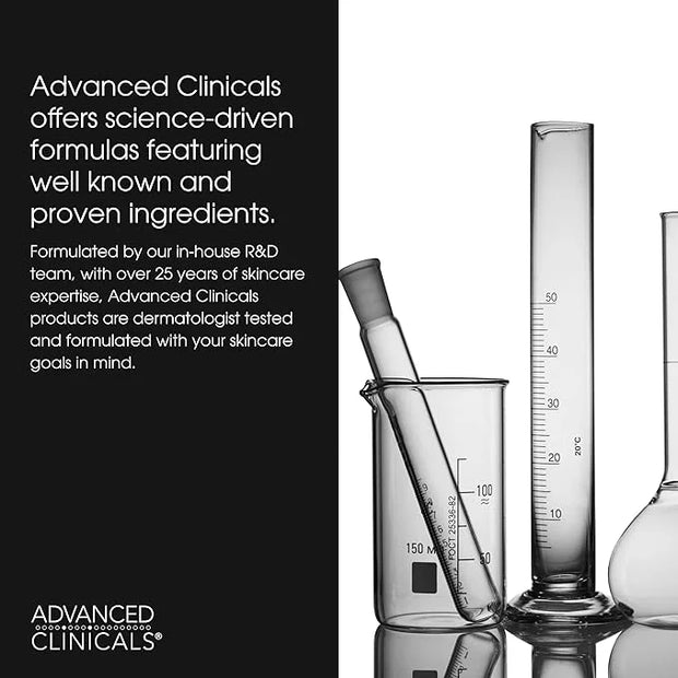 Advanced Clinicals - Retinol Serum For Face, Firming Collagen Serum, Vitamin C Serum Skincare Set, 1.75 Fl Oz, 3pc Set - P...