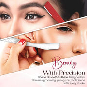 Dermaplane Razor, Eyebrow Razor & Peach Fuzz Remover, Micro-Pitch Facial Razors for Men & Women, Dermaplaning tool for Sen...