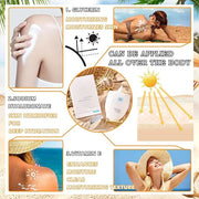 Hydrating Face Sunscreen,Tinted Moisturizer with SPF50 PA+,Lightweight Facial Sunscreen Long Lasting Sunblock,Soft Cream T...