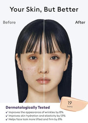MISSHA M PERFECT COVER SERUM BB CREAM No.19 Ivory - Fair/Light with Warm Undertone, Skin Tint, Tinted Moisturizer, Skin Ca...