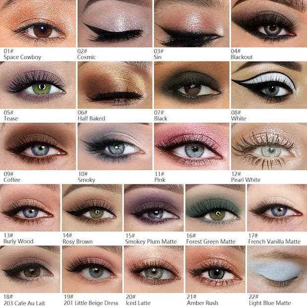 Kaely Pressed Single Eyeshadow Makeup, Pink Shimmer Highly Pigmented Monochrome Eye Shadow Palette, Waterproof Neutral Pow...