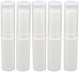 24PCS/4g White Empty Lipstick Lip Balm Balms