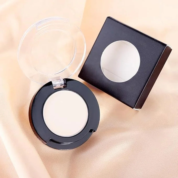 Monochrome Matte Eyeshadow Makeup Palette, Highly Pigmented Ivory White Eyeshadow Palette, Matte Pressed Powder Eye shadow...