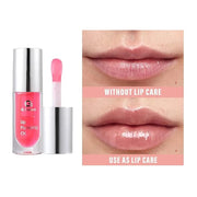 3 PCS Hydrating Lip Glow Oil Lip Stain, Moisturizing Nourishing Lip Gloss,High Shine, Smooth Finish Gloss Tinting And Non-...