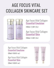 ISA KNOX Age Focus Vital Collagen Skincare Set (14.54 fl oz) - Korean Skincare for Firming, Hydrating, and Nourishing. wit...