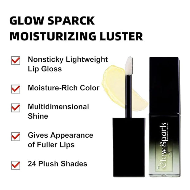 Lip Glow Oil for Radiant, Fuller Lips. Luxurious Hydration & All-Day Moisture for Lip Elegance (Mango) - Product Image