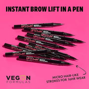 NYX PROFESSIONAL MAKEUP Lift & Snatch Eyebrow Tint Pen, Ash Brown (Pack Of 2) - Product Image