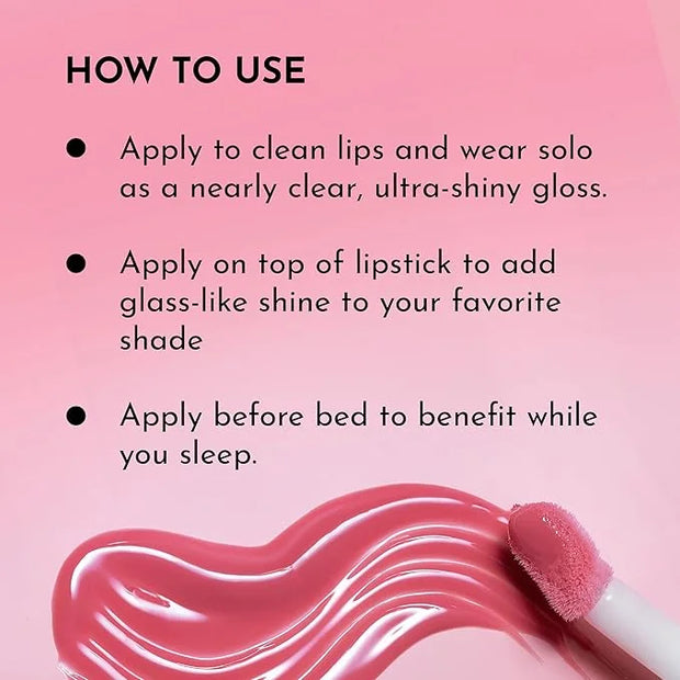 Forget the Filler Lip Plumping Line Smoothing Gloss - Candy Sky - Premium Volumizing Lip Gloss with Natural Ingredients De...