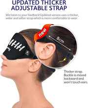 Mavogel Cotton Sleep Mask - Sleep Eye Mask for Women Men, Light Blocking Night Eyemask, Super Soft and Comfortable Eye Cov...