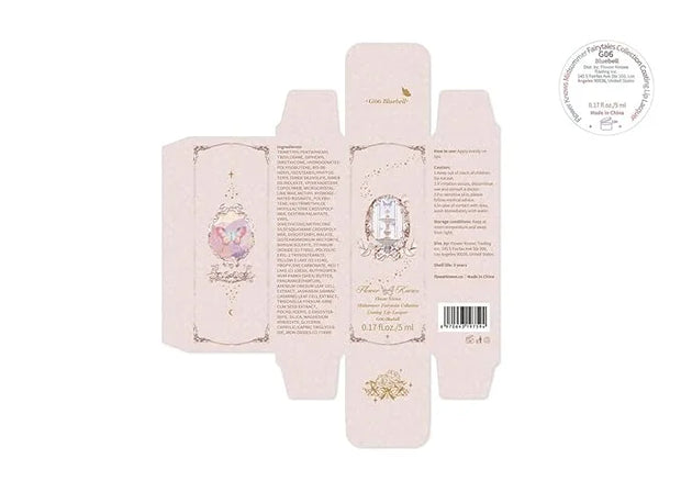 Flower Knows Midsummer Fairytales Lip Gloss-Glowy Moisturizing Coating Lip Lacquer-Hydrating Tinted Lip Oil for Girls&Wome...