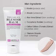 HISTOLAB Blemish Balm Best BB Cream Korean Food For Face Blemish Skin Care Healer (Post Laser Sun BB Cream) - Product Image