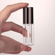 COSIDEA 20pcs 5ml Square empty lip gloss tubes bulk with wand unique rectangular lipgloss tube with round cap - Product Image