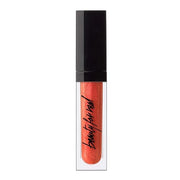 Beauty For Real Lip Gloss + Shine, Orange Rush - Bright Coral Orange - Non-Sticky Plumping & Hydrating Gloss - Light & Mir...