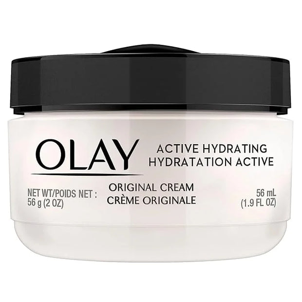 Olay Active Hydrating Cream Face Moisturizer, 1.9 fl oz - Product Image