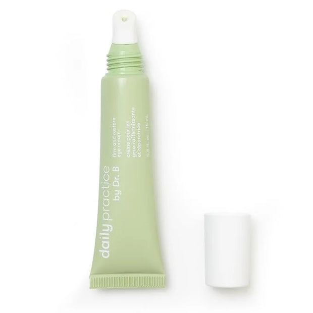by Dr. B Firm and Restore Eye Cream, Lightweight Eye care for Dark Circles, Puffiness & Fine Lines with Peptides and Hyalu...