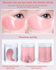 Under Eye Patches (60Pcs) - Update Eye Mask Rose Extract, Eye Treatment Mask, Under Eye Bag Treatment, Eye Mask for Puffy ...