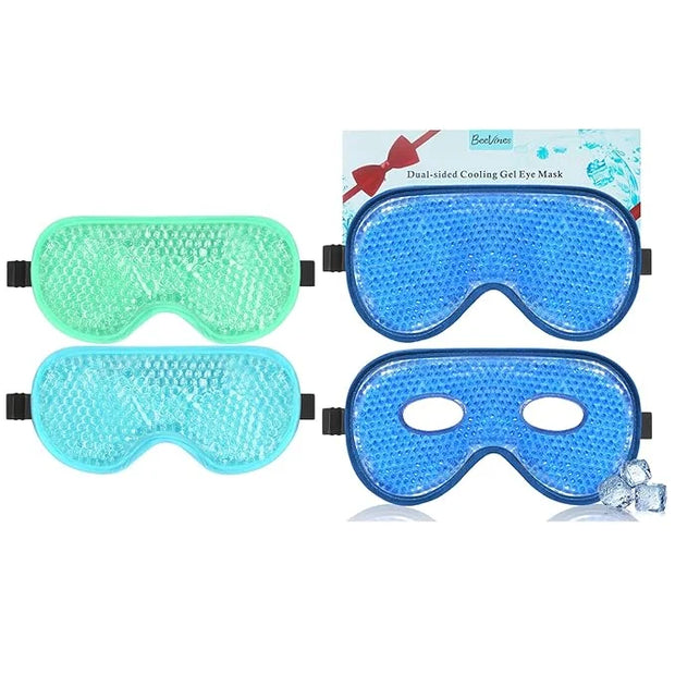 BeeVines 4 Pack Gel Eye Masks - Product Image