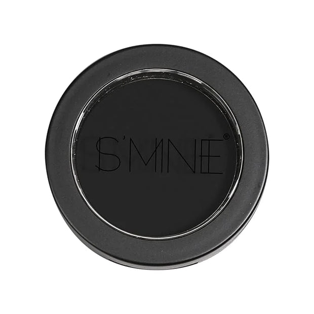 ISMINE Single Black Matte Eyeshadow Powder Palette High Pigment, Longwear, Intense Color Best Black Eyeshadow - Product Image