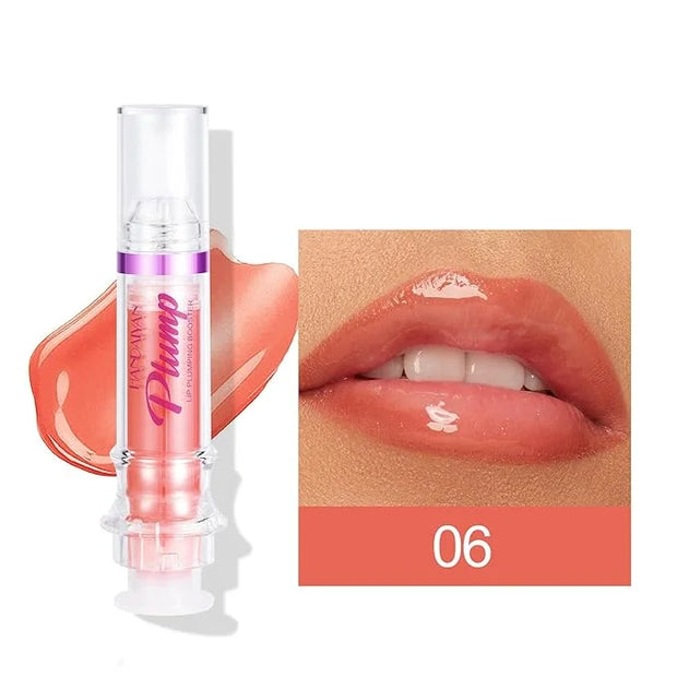 Lip Plumping Booster, Spicy Lip Lipstick, Lifter Gloss, Hydrating, Volumizes High-Shine Lip Plumping Lip Glass Mirror Lip ...