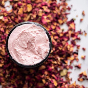 Rose Body Butter for Dry Skin with Whipped Shea Butter and Pure Essential Oil | Ultra Hydrating Rose Lotion for Women | Al...