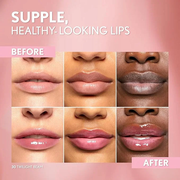 COVERGIRL Clean Fresh Yummy Gloss Daylight Collection, Hydrating, Glossy Shine, Vegan Formula, Twilight Beam 30, 0.33oz - ...