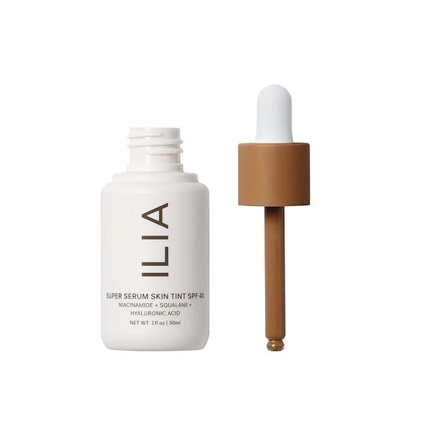 ILIA - Super Serum Skin Tint SPF 40 | Non-Comedogenic, Vegan, Lightweight to Help Against Blue Light, + Pollution while Hy...