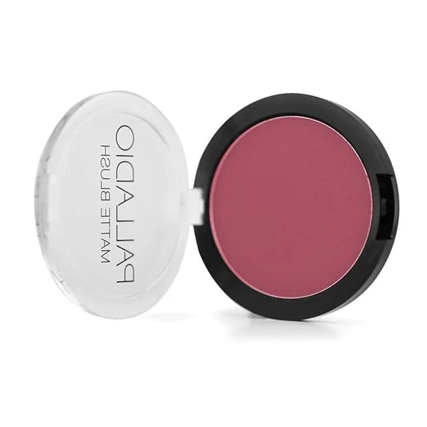 Palladio Matte Blush, Brushes onto Cheeks Smoothly, Soft Matte Look and Even Finish, Flawless Velvety Coverage, Effortless...