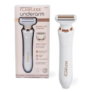 Finishing Touch Flawless Underarm Hair Removal Electric Razor Device, Designed to Shave and Contour Womens Sensitive Under...