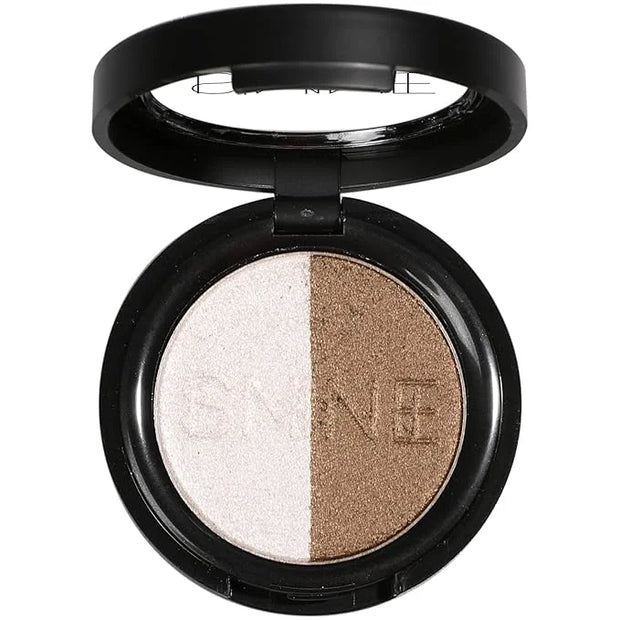 IS'MINE Single Duo Shimmer Brown Eyeshadow, Dual Color, Longwear, White Eye Makeup for Day & Night - Product Image